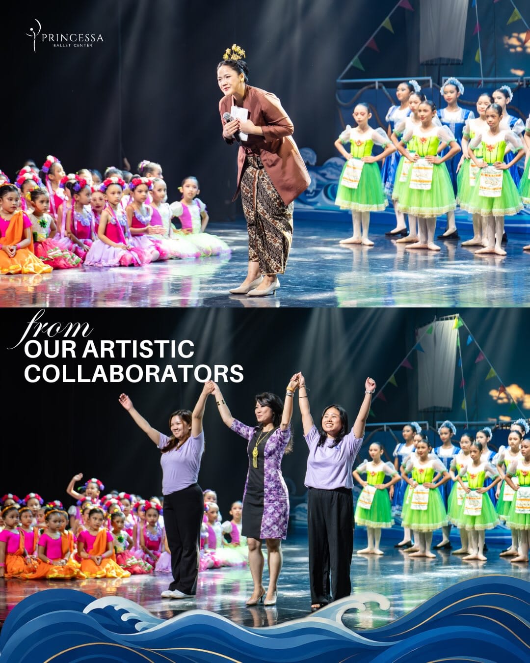 Artistic collaborators at Sail Around the World