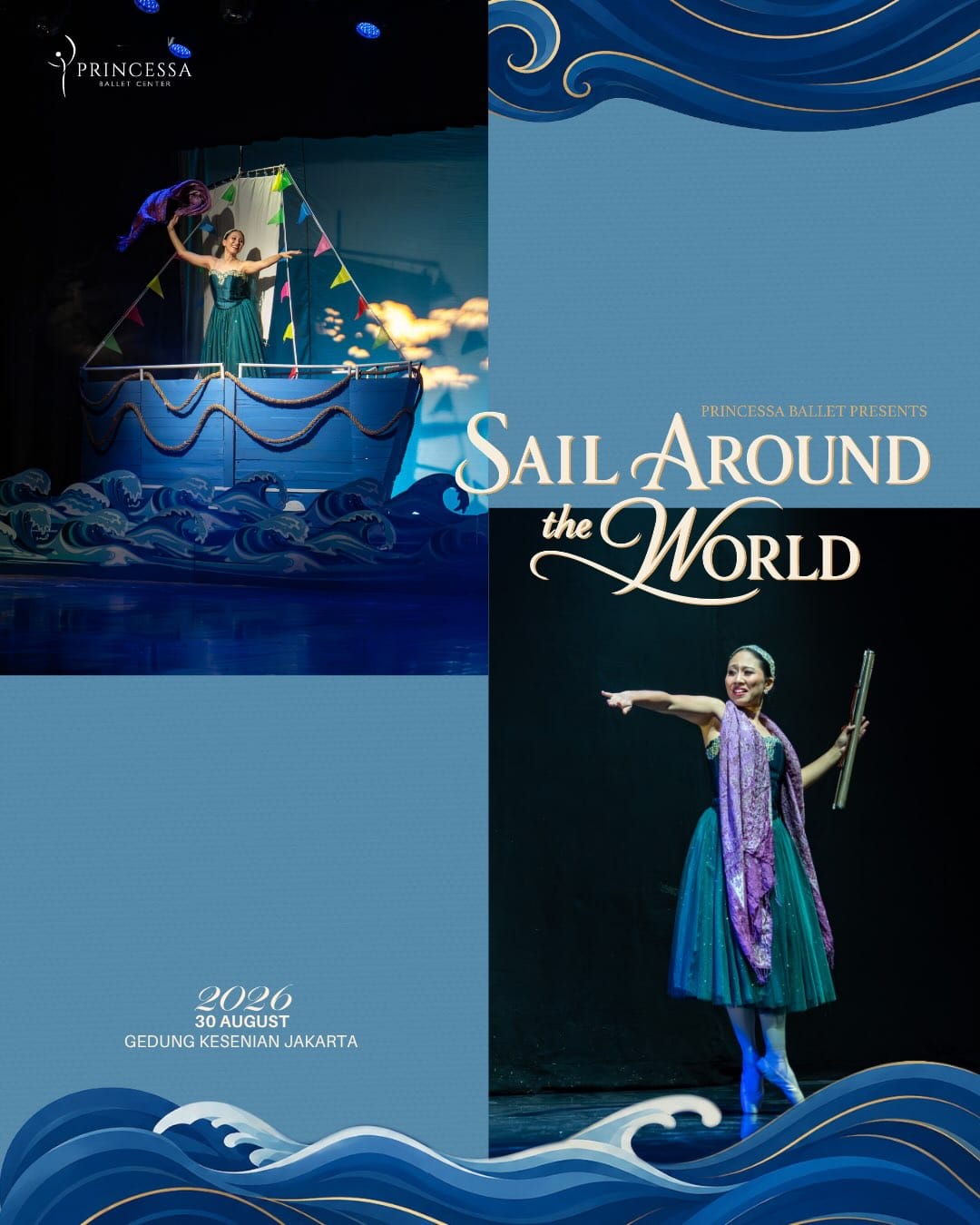 Sail Around The World collage
