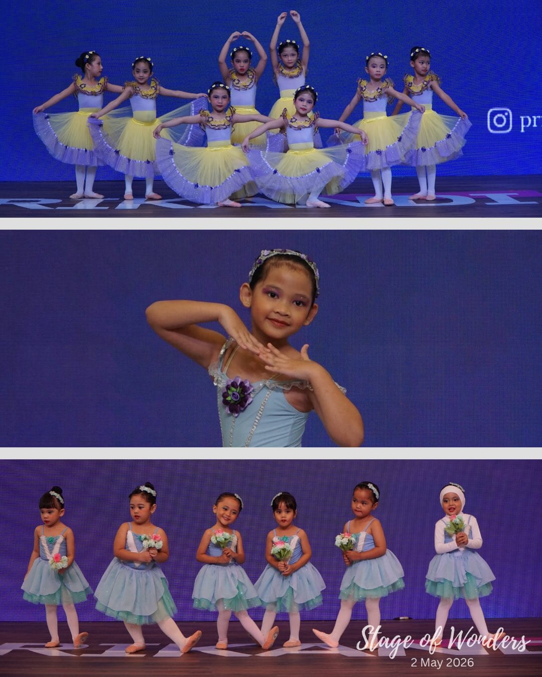 Little dancers at Stage of Wonders